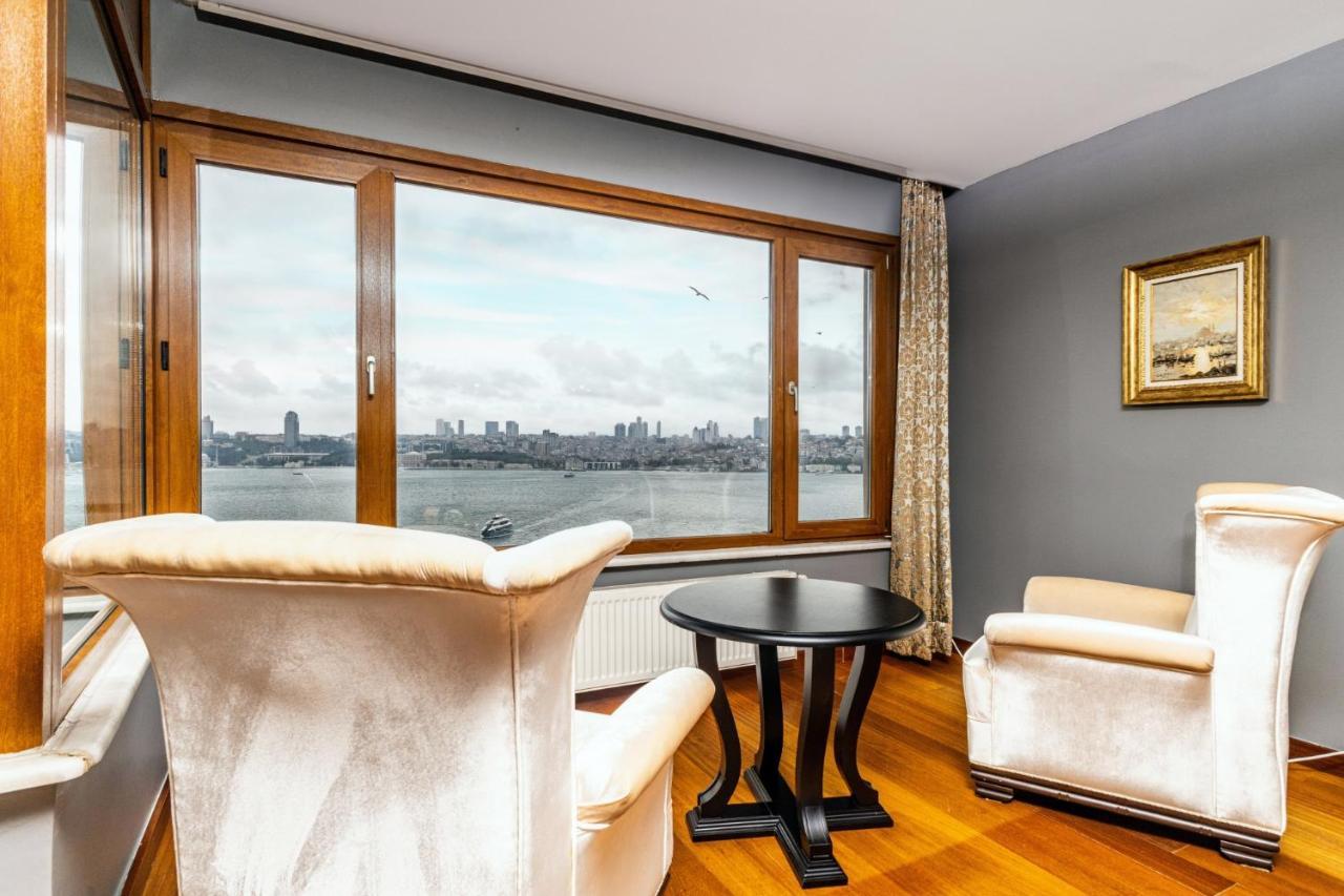 イスタンブールDuplex Flat W Panoramic Bosphorus View And Terraceアパートメント エクステリア 写真