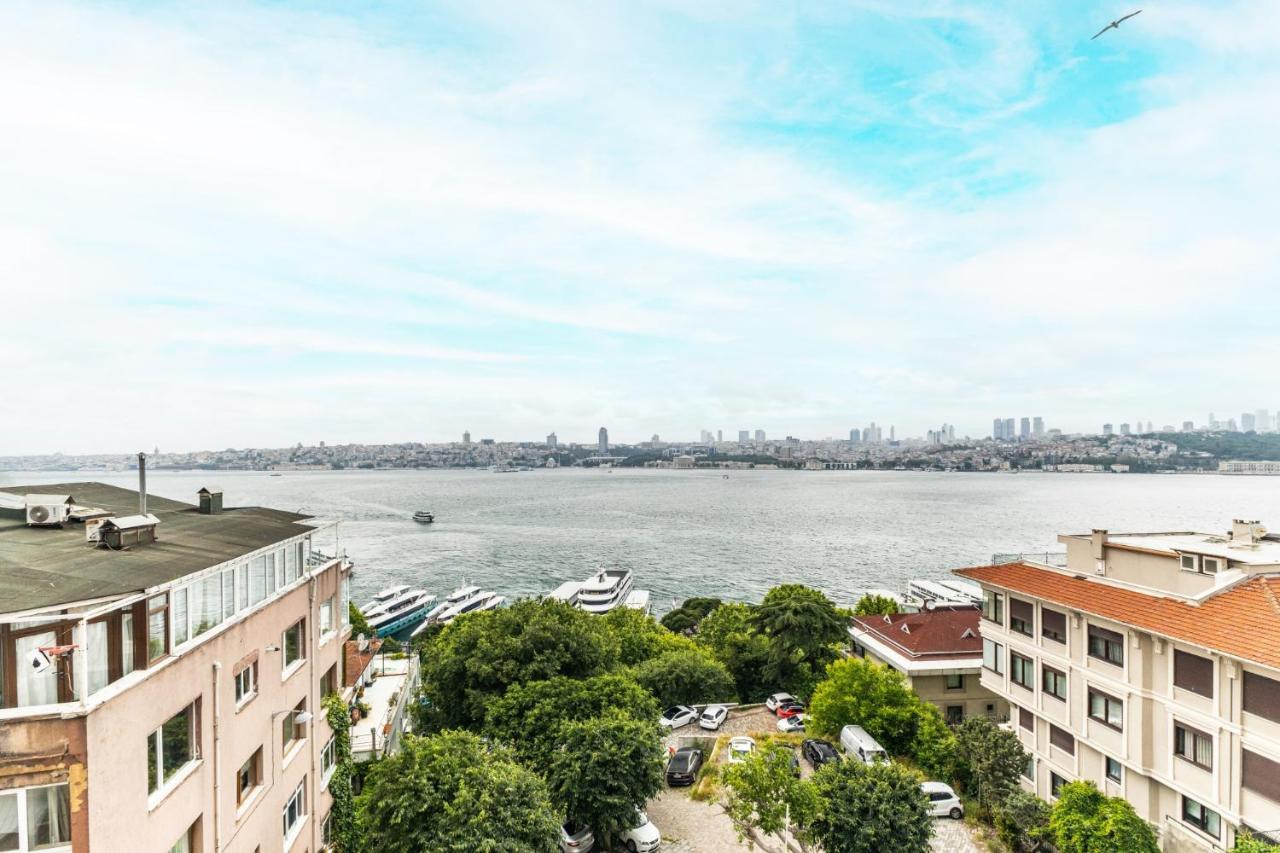 イスタンブールDuplex Flat W Panoramic Bosphorus View And Terraceアパートメント エクステリア 写真
