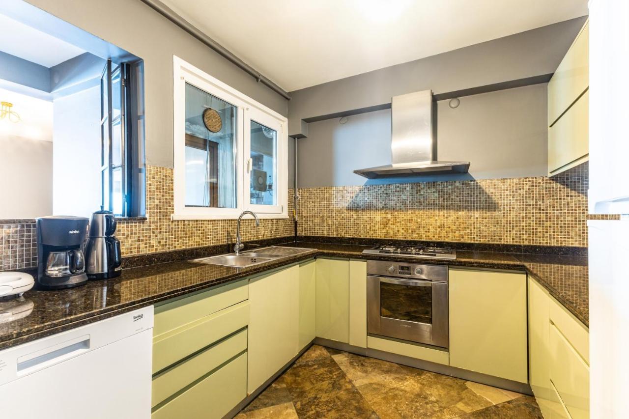イスタンブールDuplex Flat W Panoramic Bosphorus View And Terraceアパートメント エクステリア 写真